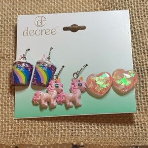 ✨NEW✨ 3 pairs of Decree Earrings